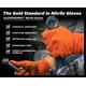 thumbnail image 5 of Guantes desechables GLOVEWORKS HD de nitrilo naranja, caja de 1000 pulgadas, 5 of 7