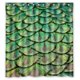 thumbnail image 1 of Atractiva cortina de ducha de pavo real, juego de cortina de baño con ganchos, tamaño 66 x 72 pulgadas, 1 of 3