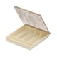 thumbnail image 5 of Organizador De Cubiertos Con Cajón, Caja De Almacenamiento De Cubiertos, Vajilla De Oficina, Bandeja Para Cubiertos Con Tapa Marrón, 5 of 5