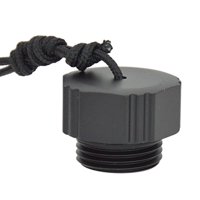 Ioensy - Tapón Antipolvo Para Buceo, Tapón Antipolvo Para Válvula De Tanque Din, Regulador De Primera Etapa Din, Rosca Externa, Color Negro