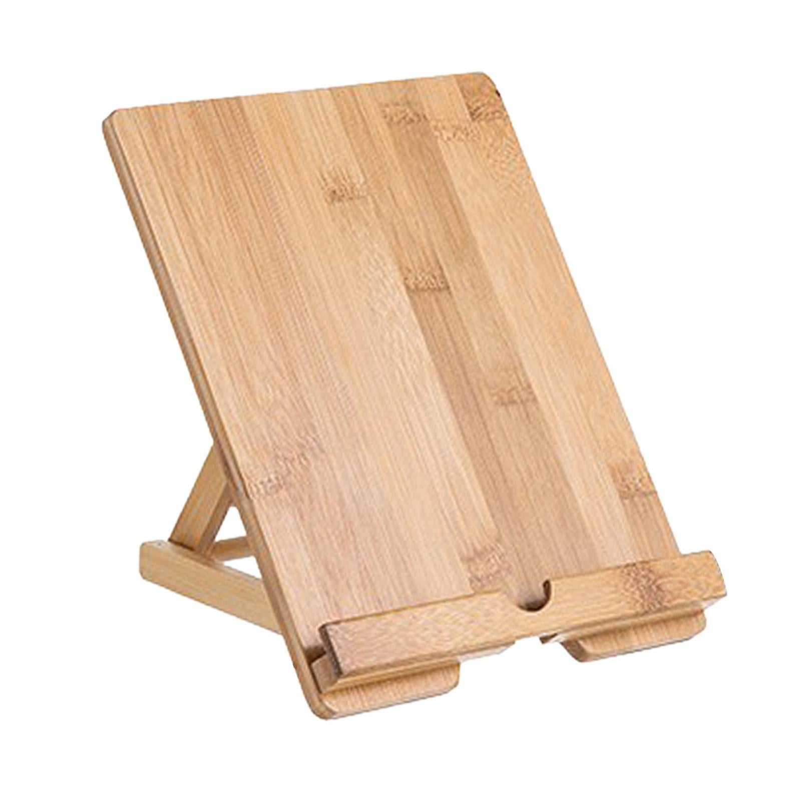 Magideal - Soporte De Madera Para Teléfono, Soporte De Escritorio Para Teléfono, Organizador, Estante Para Teléfonos, Soporte Para Teléfono De Regalo, Ángulo , Sólido 16.5x22cm Sólido 165x22cm