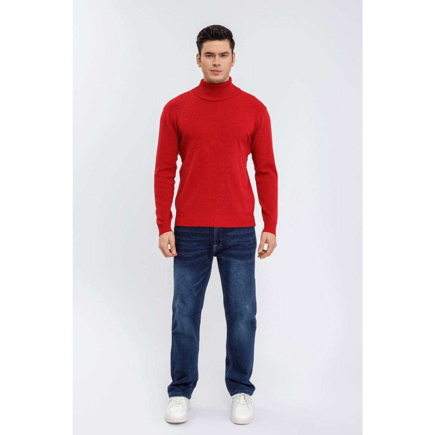 Likeshop - Sweater Tejido Hombre Cuello Subido Beatle 7198