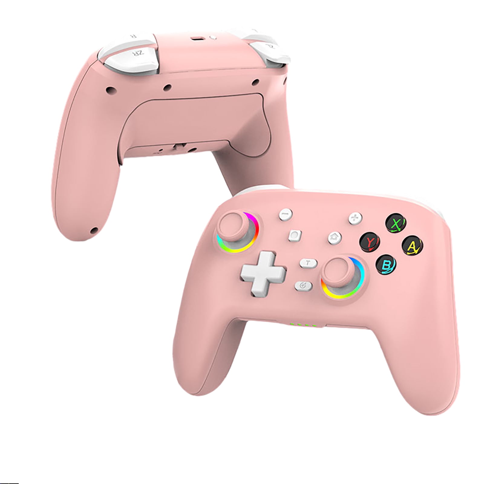Gamepad Aaronmei Inalámbrico Switch Pro Rosa
