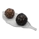 thumbnail image 4 of Bandeja Plato Decorativa Diseño De Hoja Blanca Con Negro, 4 of 8