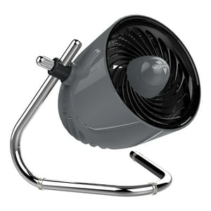 Ventilador Circulador De Aire Vornado Pivot, 6 Pulgadas, 3 Velocidades, Color Gris Tormenta