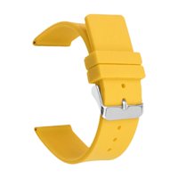 Ioensy - Correa De Silicona Para Reloj De Repuesto, Hebilla De Metal De Primera Calidad, Correa Para Reloj De Pulsera De 18 Mm