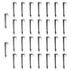 thumbnail image 4 of 30 piezas de estacas para manguera de jardín, accesorios profesionales fáciles de usar, piezas de sujeción para mangueras de riego por goteo, parterre Para diámetro 16 mm, 4 of 5