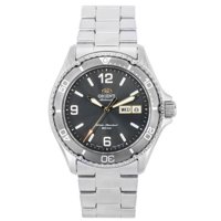 Orient - Reloj Mako-3 Automático De Buceo Estilo Esfera Gris Para Hombre Ra-Aa0819N19B