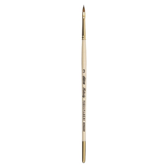 Pincel para pintura Silver Brush 7203S-3 Kolinsky Filbert tamaño 3