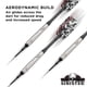 thumbnail image 5 of Darts Viper Sinister, 95% tungsteno, 18 g, con funda para dardos Casemaster, 5 of 9