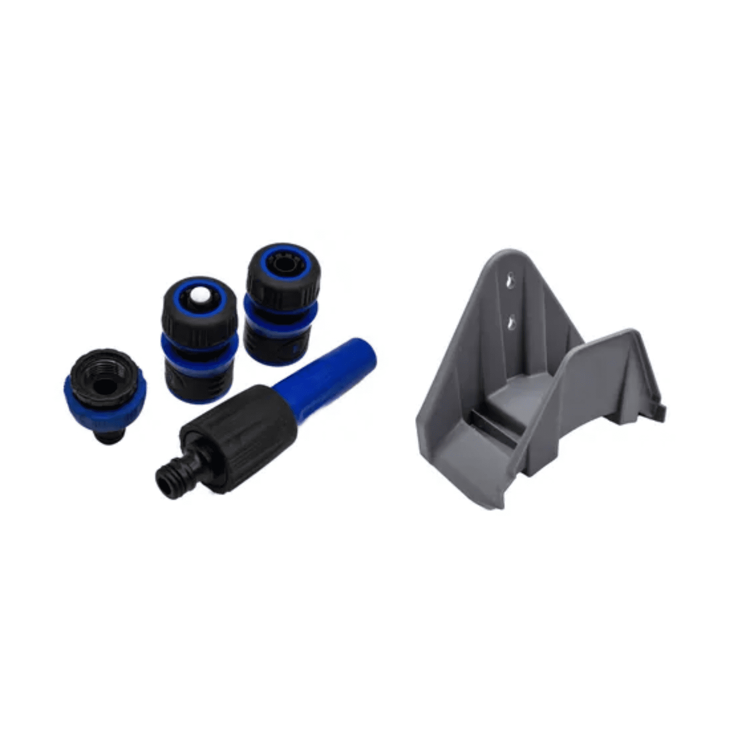 Fym - Kit Colgador Para Manguera 25mts + Kit Piton De Riego