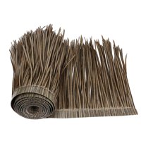 Magideal - Panel De Techo De Paja, Rollo De Paja De Palma, Equipo De Decoración De Simulación, Rodapié De Césped Multifunción, Techo Para Jardín, Cabaña, Patio A B