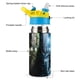 thumbnail image 3 of Alien Botella de Agua con Tapa Pop Top de Un Toque, Acero Inoxidable, a Prueba de Fugas, para Deportes, Botella Infantil azul 12 oz, 3 of 6