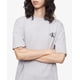 thumbnail image 3 of Camiseta Calvin Klein Relaxed Fit Monogram Logo para hombre, 3 of 6