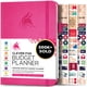 thumbnail image 1 of Planificador de presupuesto Clever Fox Expense Tracker A5, color rosa intenso, 1 of 6