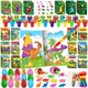 thumbnail image 1 of Kit de colorear BenLouis 168 piezas – Dinosaurios – Recuerdos de fiesta, 1 of 7