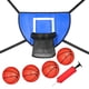 thumbnail image 4 of Mini Aro De Baloncesto Para Trampolín Con Recinto, Portería, Estante De Baloncesto, 4 of 5