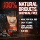 thumbnail image 2 of Briquetas de carbón DEL BRAVO 3,6 kg combustible natural, 2 of 7