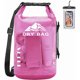 thumbnail image 1 of HEETA Mochila impermeable tipo bolsa seca con funda para teléfono, 5 L, 10 L y 20 L, 1 of 3