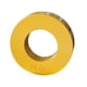 thumbnail image 4 of Placa De Pesas Fraccional De Acero Micro Placas Para Superar Mesetas Amarillas 1 Kg, 4 of 5