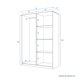 thumbnail image 3 of Clóset New 4 Puertas Lucerna Blanco, 3 of 7