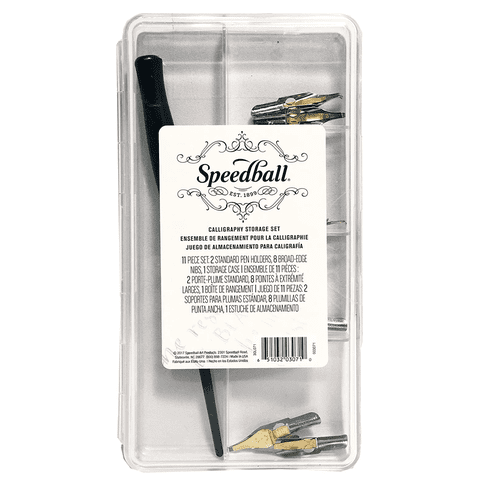 Speedball - Caja De Plumines Para Caligrafía