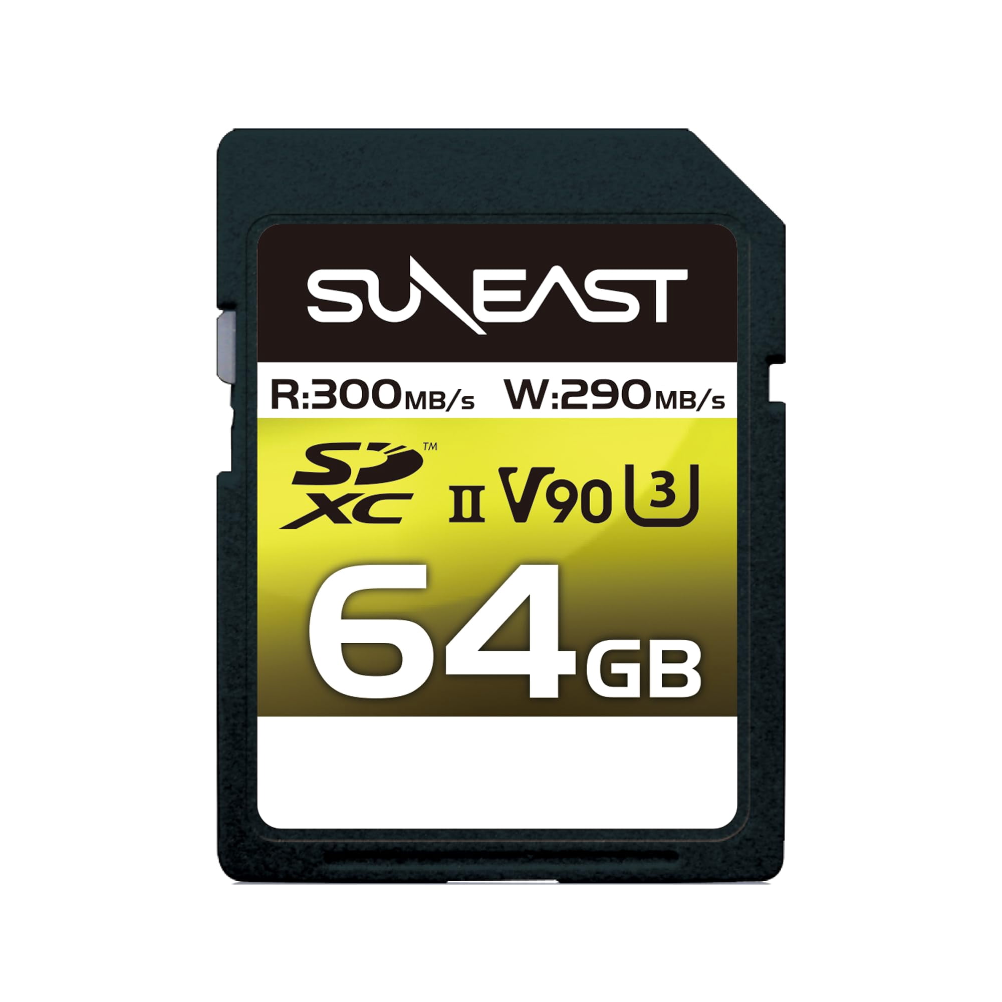 Tarjeta De Memoria Suneast Sdxc 64gb Uhs-ii V90 U3 300mb/s 4k 8k