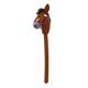 thumbnail image 2 of Hobby Horse Stick Juguete Divertido Carretillo De Cabello Para La Fiesta De Cumplea?os Temática De Caballos Brown, 2 of 5