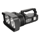 thumbnail image 1 of "Foco Linterna Led Belug Gigante Alcance 1000 Metros Usb Doble Foco Blanco Amarillo Negro ", 1 of 5