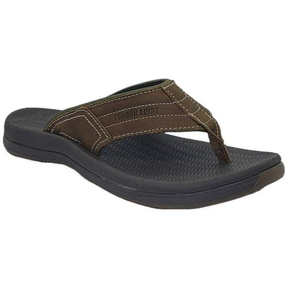 SANDALIAS LONDON DE CUERO CAFÉS | 9547 - Talla 40