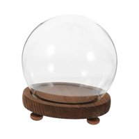 Bothyi - Vitrina De Cristal De Cúpula Diy Para Oficina, Decoración De Recuerdo De Fiesta De Navidad, Hogar, 18Cm