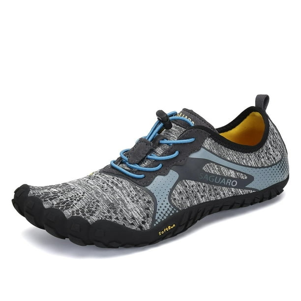 Zapatilla barefoot deportiva Saguaro Fast I gris oscuro 42
