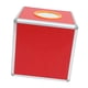 thumbnail image 4 of Urna de votación Caja de lotería Caja de aleación de aluminio con ranura Buzón comunitario multifuncional rojo Caja de almacenamiento de boletos Caja 25 centímetros, 4 of 5