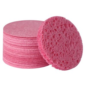 Magideal - Esponjas De Limpieza Facial, Esponja Exfoliante Para La Cara, Esponjas Cosméticas Duraderas Para Spa, Mascarilla Exfoliante, Esponja Para Masaje De , 50 Pcs