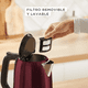 thumbnail image 2 of Hervidor Subito 1,7 L Rojo Moulinex, 2 of 8