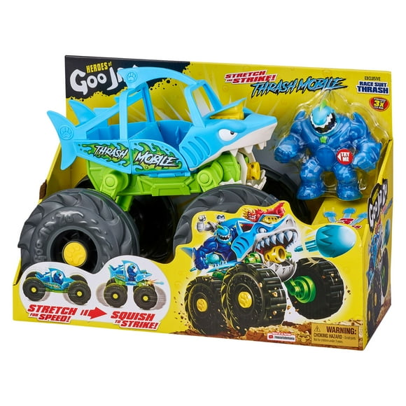 Goo Jit Zu Heroe Stretch & Veh. Strike Trash