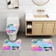 thumbnail image 2 of Splatoon Juego de 3 alfombras de baño de coral fleece: tapete de baño + alfombra de inodoro en forma de U + funda de tapa de inodoro en forma de O, 2 of 6