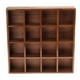 thumbnail image 2 of armario montado en la pared de madera estante del organizador de la lavandería de la cocina del hogar del estante, 2 of 3