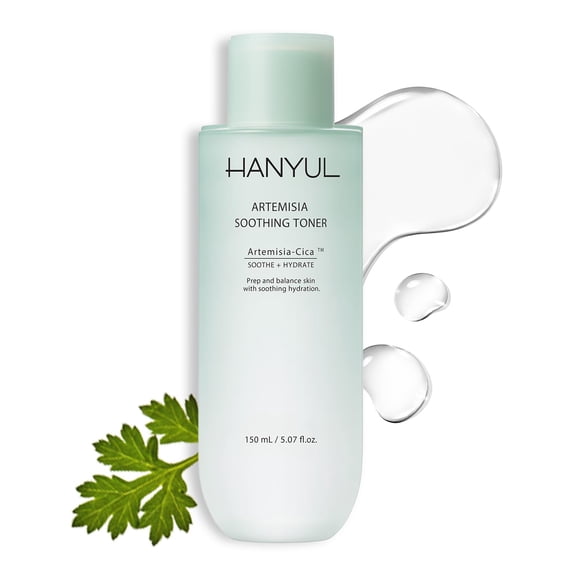 Tónico Hanyul Artemisia Calmante con CICA 150 mL para Hidratación