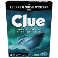 Juego De Mesa Hasbro Gaming Clue Sabotaje En Alta Mar