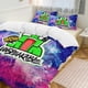 thumbnail image 1 of Colorful Galaxy Unspeakable Comforter Set Soft 3 Pcs Twin Bedding Sets Thicken for All Season, 1 of 5