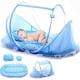 thumbnail image 1 of Mosquitera para cuna de bebé, cama plegable portátil, cuna de viaje de verano con mosquitera, cuna para bebé recién nacido, 1 of 8