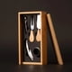 thumbnail image 1 of Set De Accesorios Vino Quesos Bamboo, 1 of 8