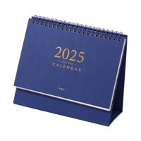 Bothyi - Calendario De Escritorio, Planificador Diario De Escritorio, Calendario Secante De Escritorio Para Interiores, Color Azul