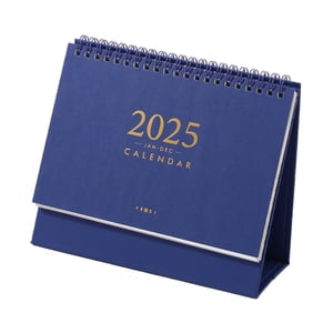 Bothyi - Calendario De Escritorio, Planificador Diario De Escritorio, Calendario Secante De Escritorio Para Interiores, Color Azul