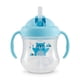 thumbnail image 1 of Vaso con Bombilla Pigeon MagMag Antiderrame 200 ml – Bebé +8 meses Azul, 1 of 3