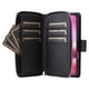 thumbnail image 2 of Funda Cartera con Cremallera y Correa para Samsung Galaxy A14 Soporte y Tarjetero Negro, 2 of 6