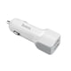 thumbnail image 1 of Cargador para Auto Hoco Z23 Dual USB Blanco, 1 of 3