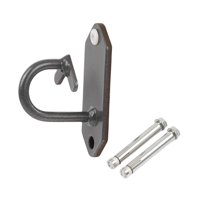 Magideal - Anclaje De Pared Para Bandas De Resistencia, Gancho Para Ejercicios, Fijación Sólida De Metal, Ideal Para Gimnasio En Casa Y Entrenamiento Físico. Med