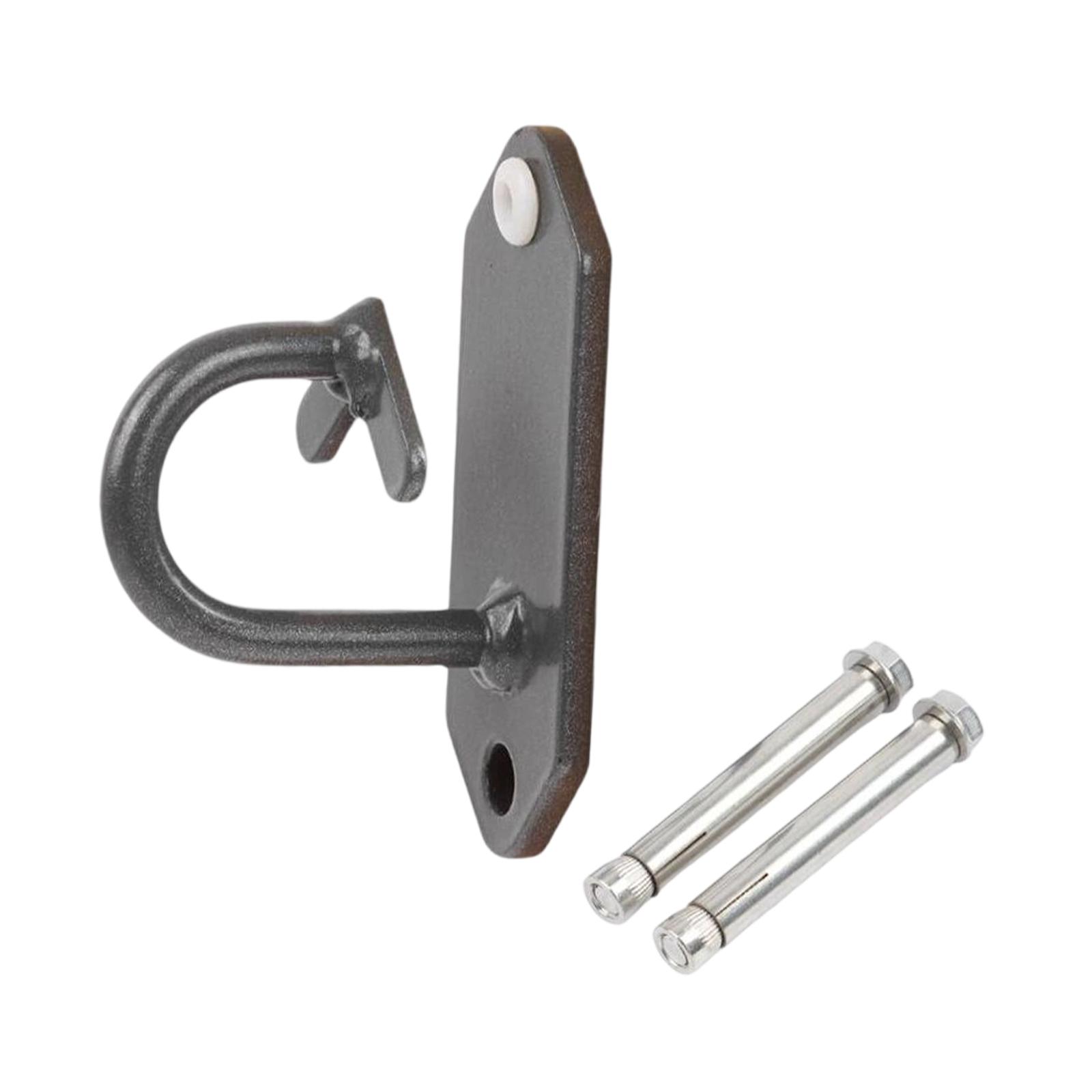 Magideal - Anclaje De Pared Para Bandas De Resistencia, Gancho Para Ejercicios, Fijación Sólida De Metal, Ideal Para Gimnasio En Casa Y Entrenamiento Físico. Med